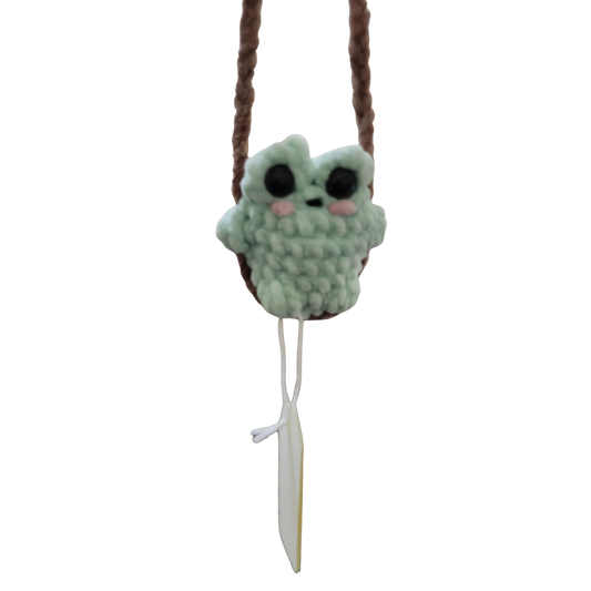 Mini Frog on a Swing