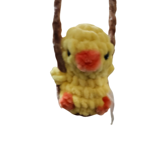 Yellow Bird on a Swing