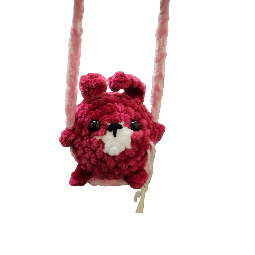 Bunny on a swing