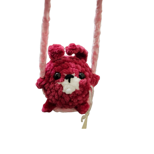 Bunny on a swing