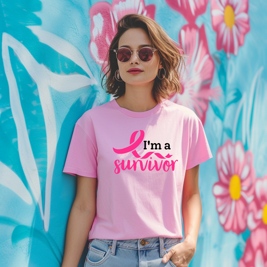 I am a Survivor - Cancer Awareness Tee