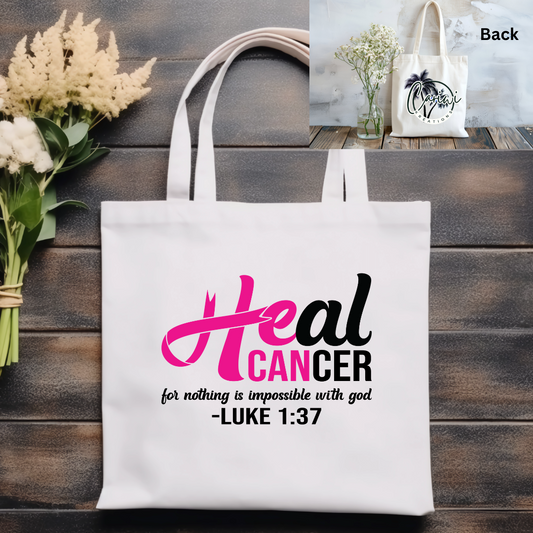 Tote Bag - Heal Cancer