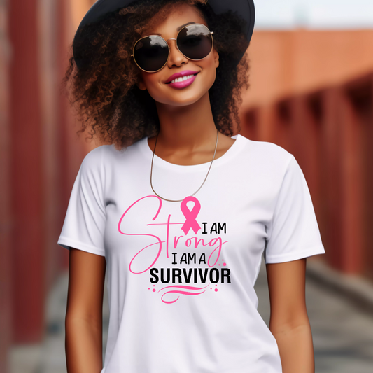 I Am Strong, I Am A Survivor Tee